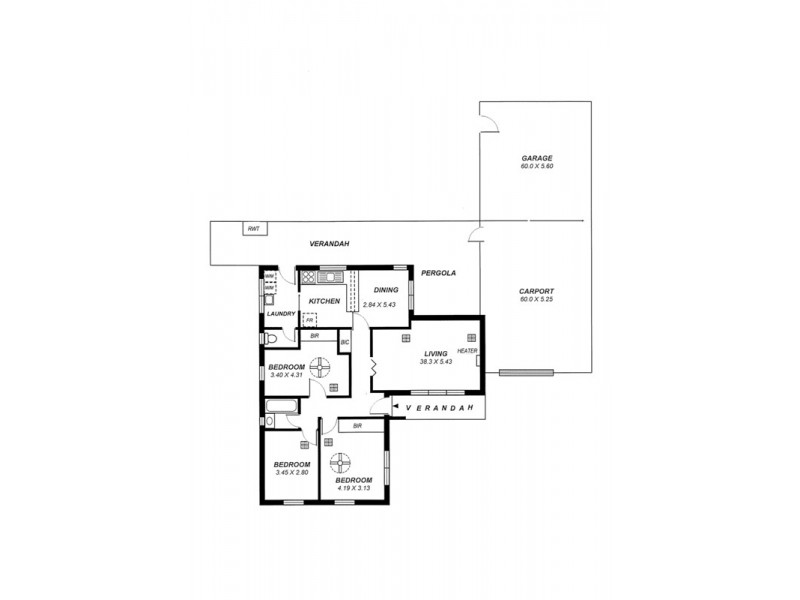50 Hamblynn Road, Elizabeth Downs SA 5113 Floorplan