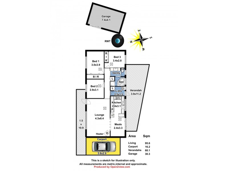 5 Illyarrie Avenue, Surrey Downs SA 5126 Floorplan