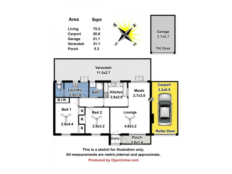 19 Crisp Road, Elizabeth Downs SA 5113 Floorplan