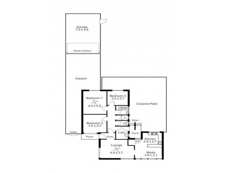 19 Counter Road, Elizabeth Downs SA 5113 Floorplan