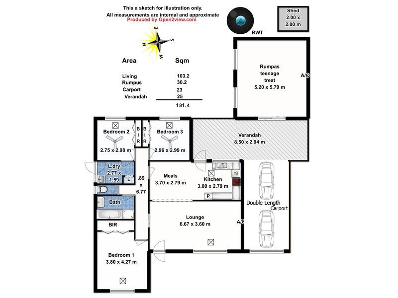9 President Ave, Andrews Farm SA 5114 Floorplan