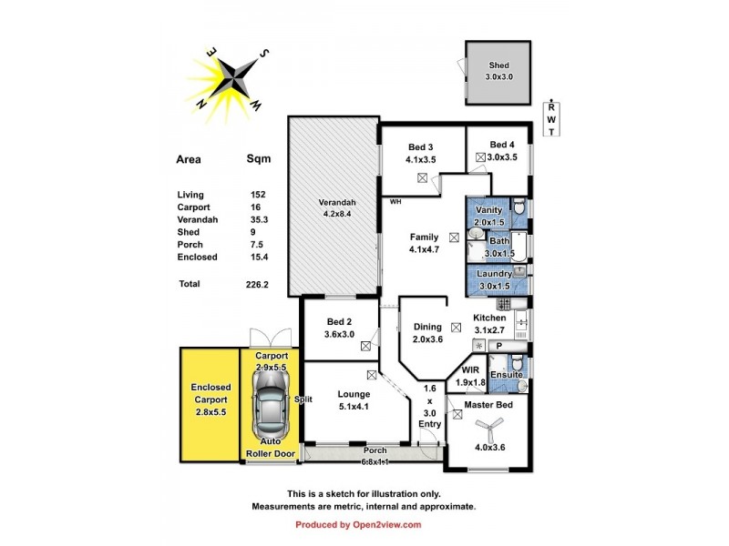 15 Gairdner Boulevard, Andrews Farm SA 5114 Floorplan