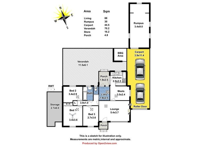 11 Burford Street, Elizabeth Downs SA 5113 Floorplan
