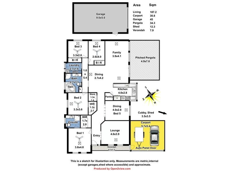 2 Trinity Court, Andrews Farm SA 5114 Floorplan