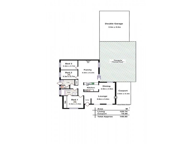 26 Grace Avenue, Andrews Farm SA 5114 Floorplan