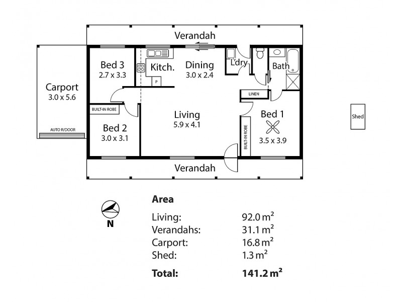 23 Zanker Drive, Mount Barker SA 5251 Floorplan