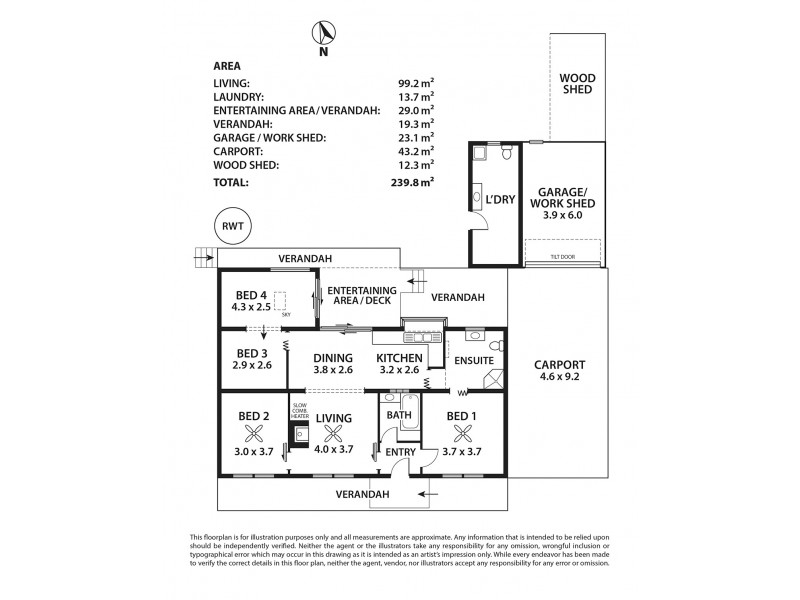 5 Edinborough Street, Nairne SA 5252 Floorplan