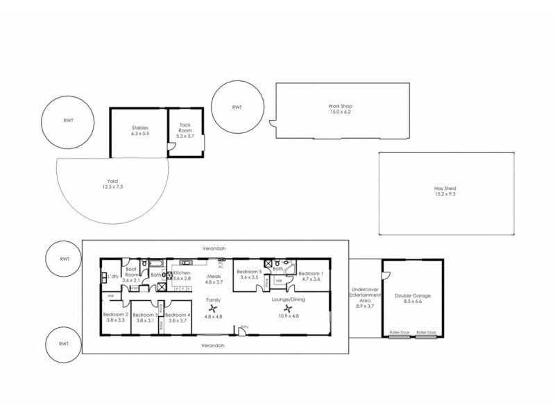 252 Burns Road, Woodside SA 5244 Floorplan