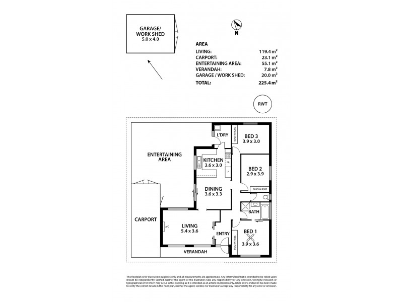 65 Ray Orr Drive, Mount Barker SA 5251 Floorplan