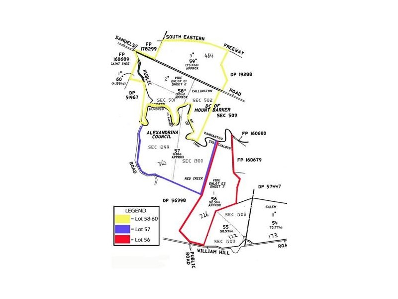 Lot 58-60 End of Bremer Range Road, Callington SA 5254