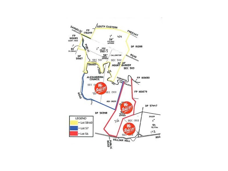 Lot 58-60 End of Bremer Range Road, Callington SA 5254