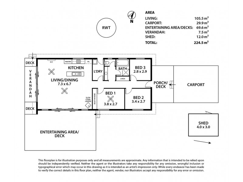 156 Main Road, Finniss SA 5255 Floorplan