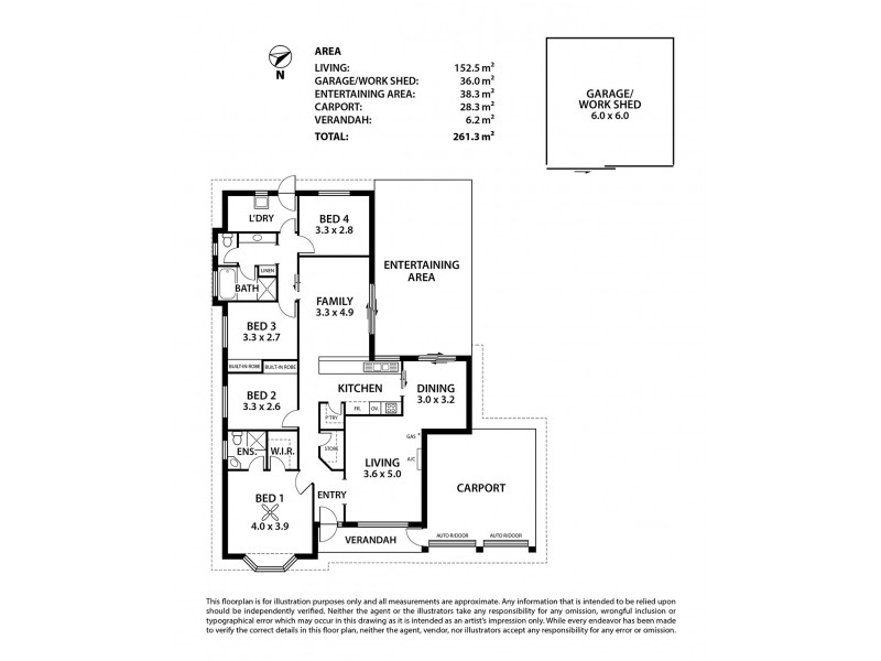 6 Symonds Drive, Mount Barker SA 5251 Floorplan