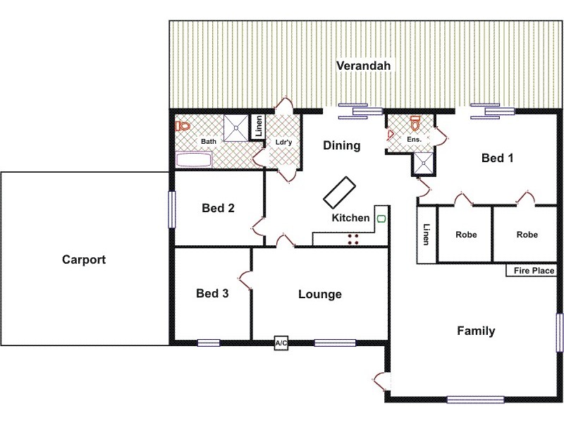 75 Woodside Road, Nairne SA 5252 Floorplan