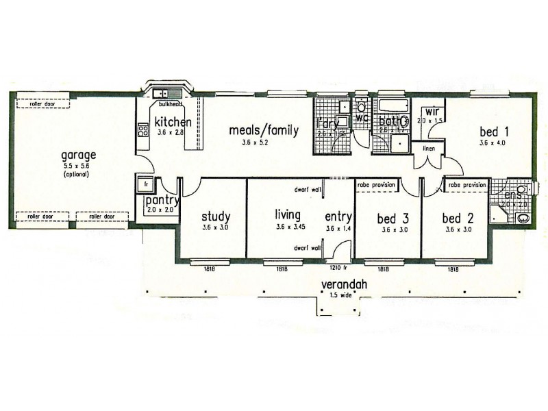 11 Tate Ave, Mount Barker SA 5251 Floorplan