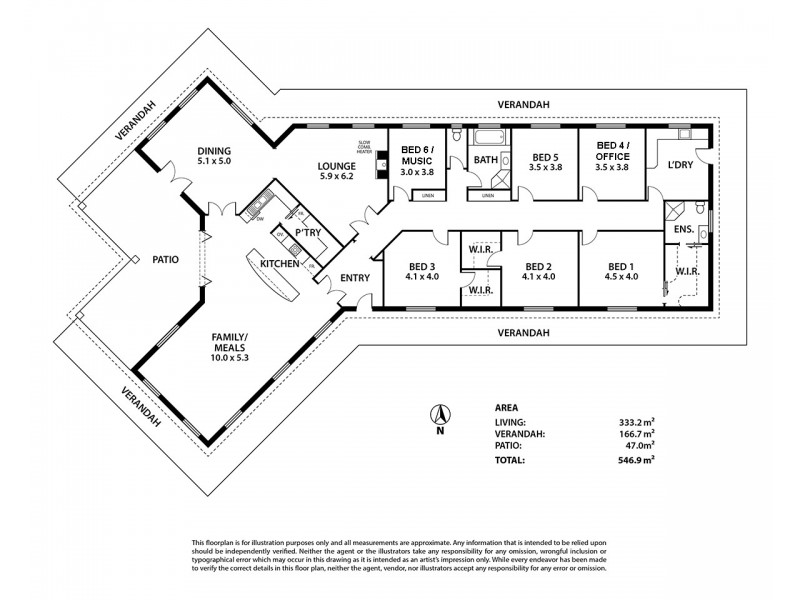 160 Smith Road, Kersbrook SA 5231 Floorplan