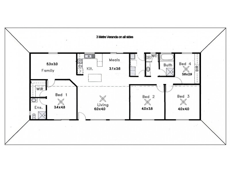 Lot 25 Ironstone Range Rd, Dawesley SA 5252 Floorplan