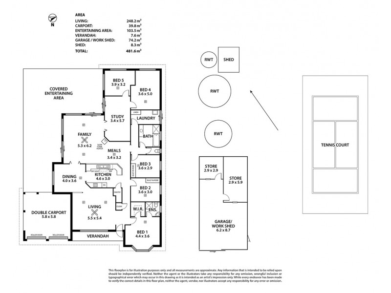 7 Evans Street, Woodside SA 5244 Floorplan