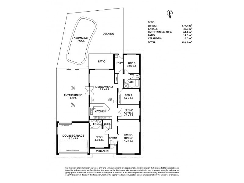 16 Webber Drive, Nairne SA 5252 Floorplan