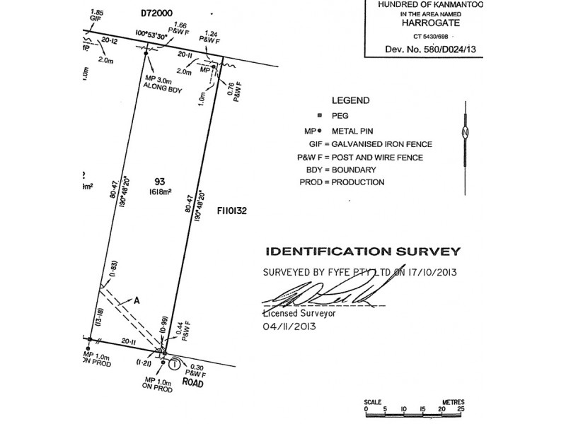 6 (Lot 93) Mail Road, Harrogate SA 5244 Floorplan