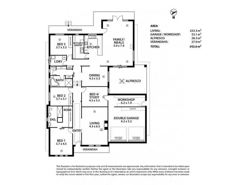 14 Hallmark Court, Mount Barker SA 5251 Floorplan