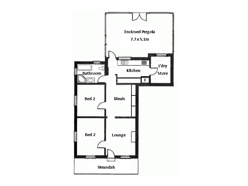 22 Old Princes Highway, Kanmantoo SA 5252 Floorplan