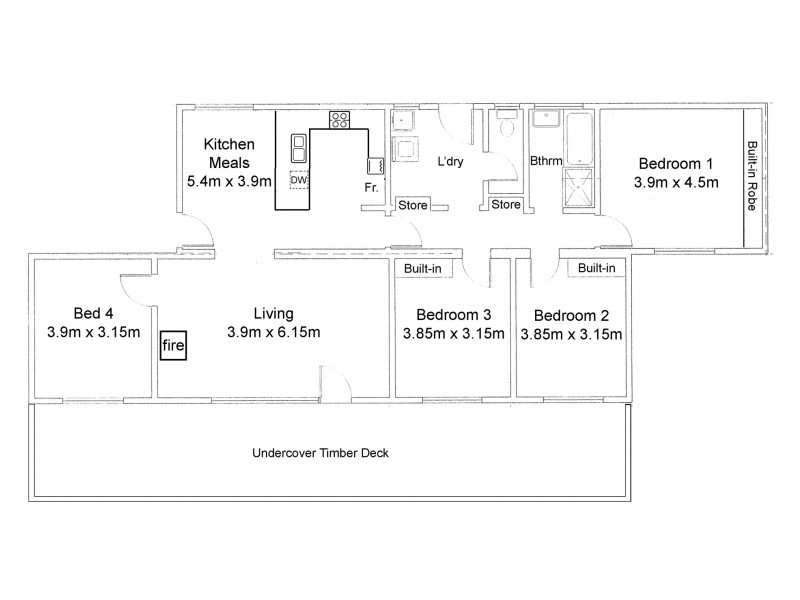 135 Beasley Road, Oakbank SA 5243 Floorplan