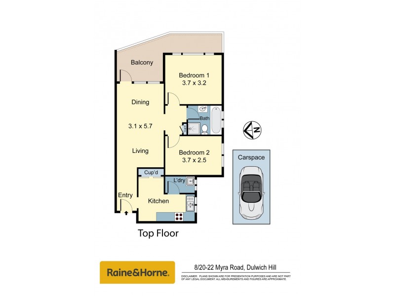 8/20-22 Myra Road, Dulwich Hill NSW 2203 Floorplan