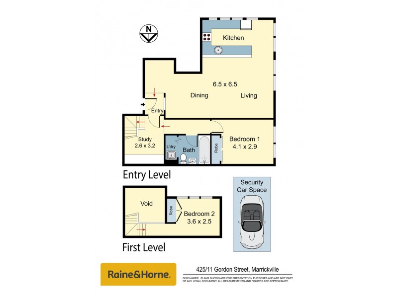425/11-23 Gordon Street, Marrickville NSW 2204 Floorplan