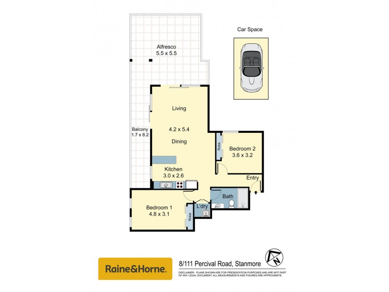 8/111-113 Percival Road, Stanmore NSW 2048 Floorplan