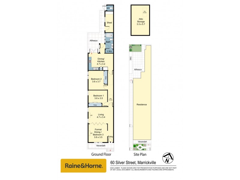 60 Silver Street, Marrickville NSW 2204 Floorplan