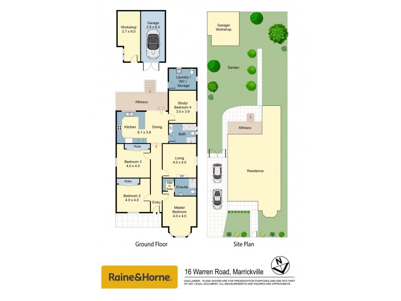 16 Warren Road, Marrickville NSW 2204 Floorplan