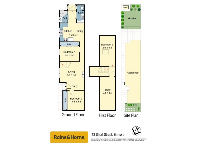 13 Short Street, Enmore NSW 2042 Floorplan