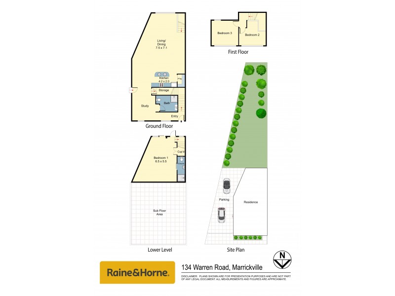 134 Warren Road, Marrickville NSW 2204 Floorplan