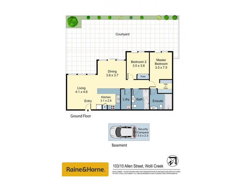 103/10-12 Allen Street, Wolli Creek NSW 2205 Floorplan