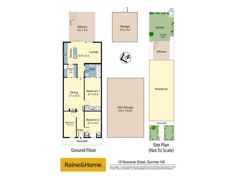 18 Nowranie Street, Summer Hill NSW 2130 Floorplan