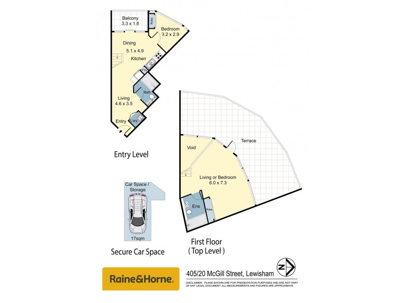 405/20 McGill Street, Lewisham NSW 2049 Floorplan