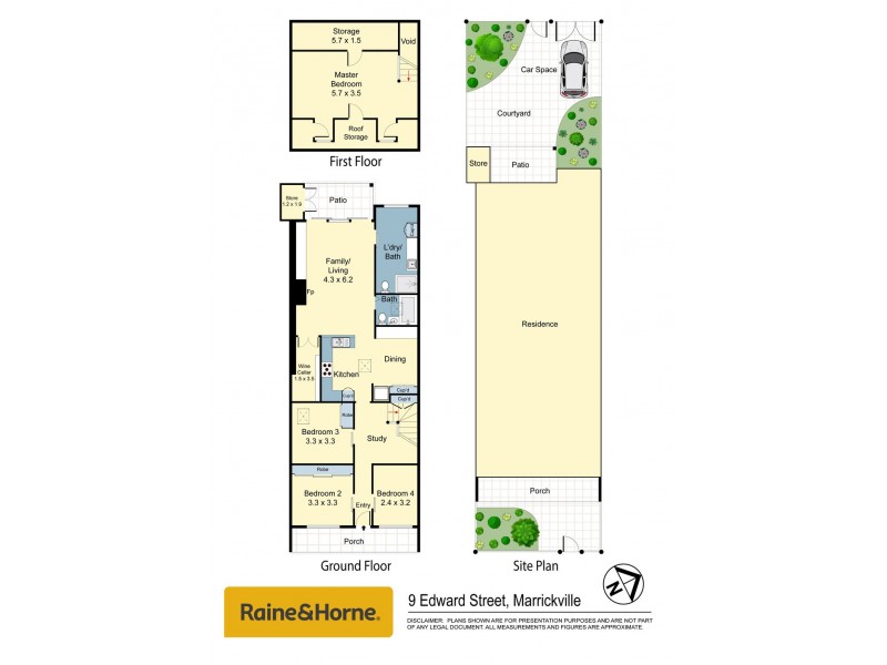 9 Edward Street, Marrickville NSW 2204 Floorplan