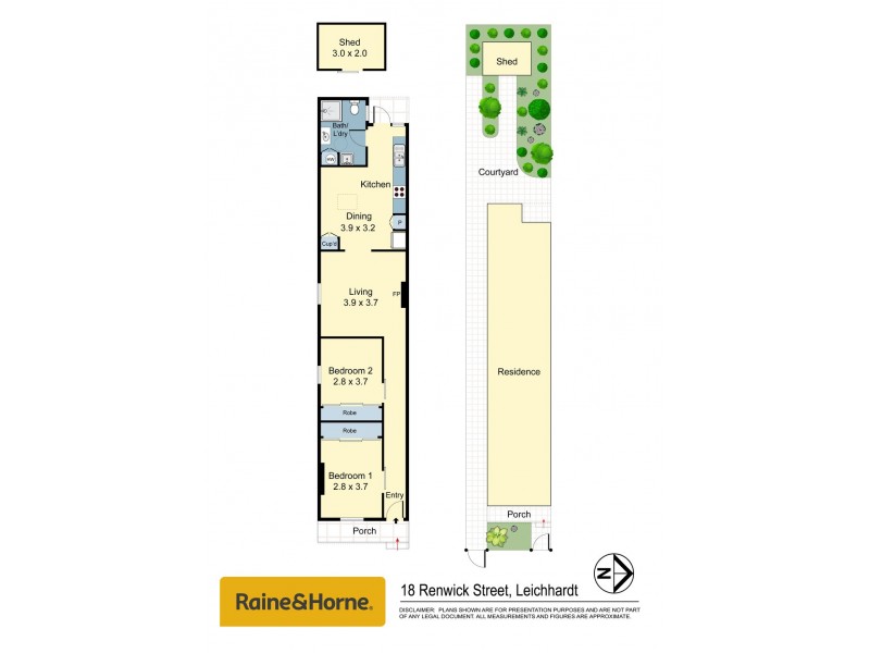 18 Renwick Street, Leichhardt NSW 2040 Floorplan