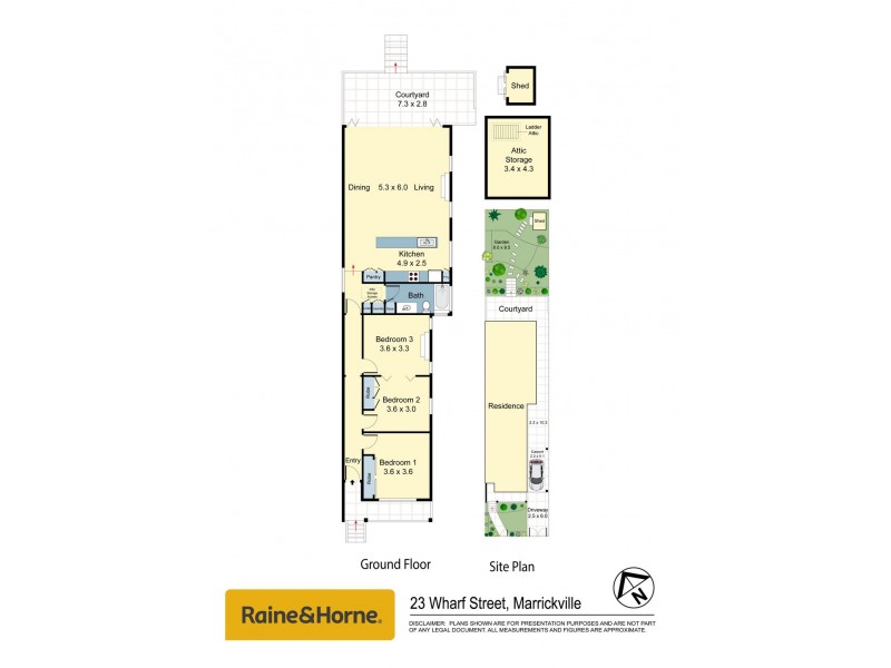23 Wharf Street, Marrickville NSW 2204 Floorplan