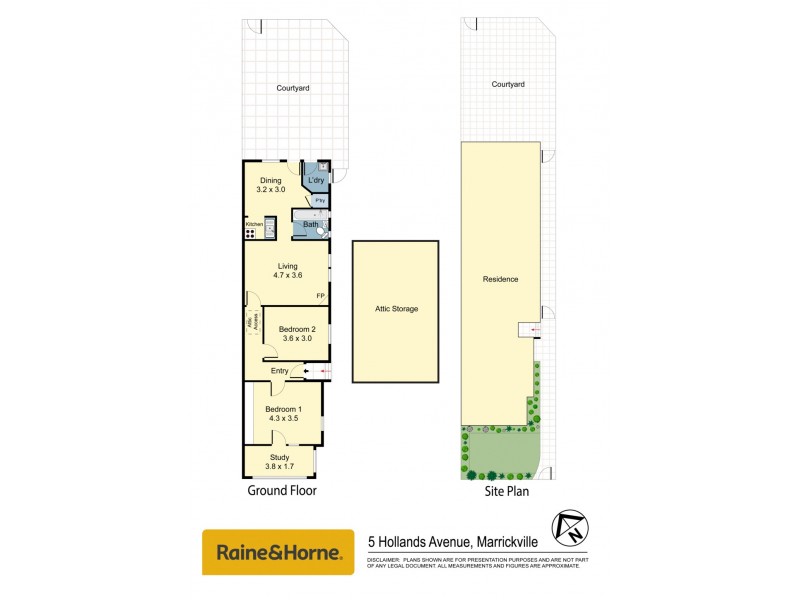 5 Hollands Avenue, Marrickville NSW 2204 Floorplan