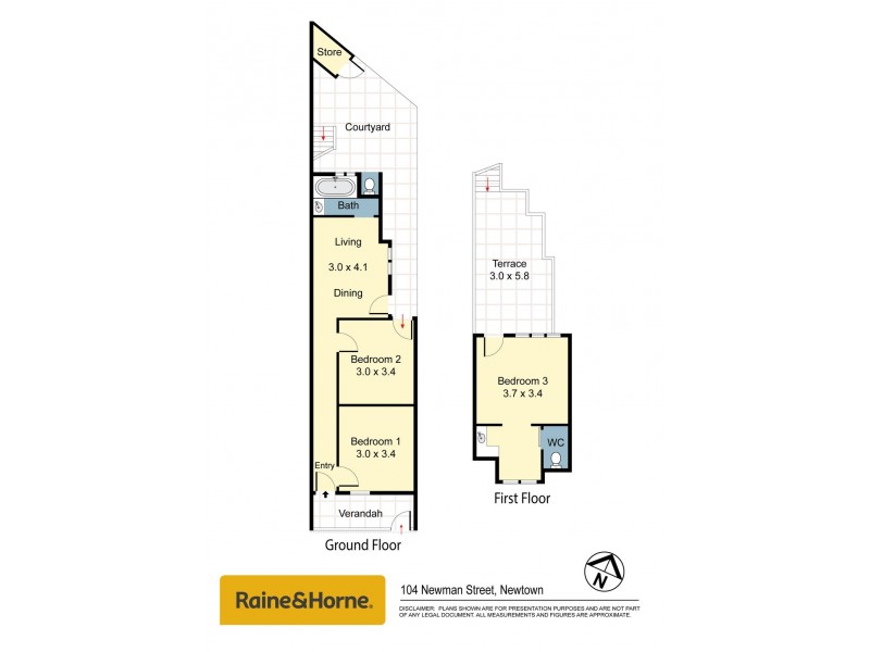 104 Newman Street, Newtown NSW 2042 Floorplan
