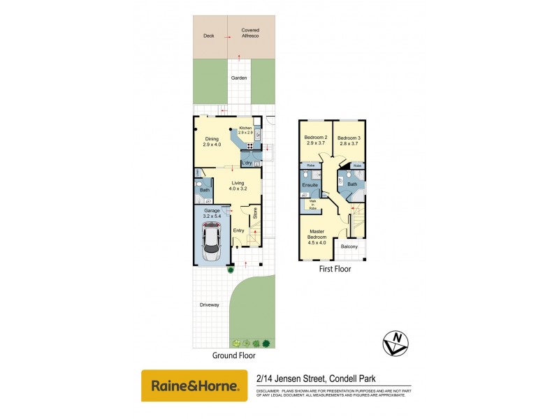 2/14 Jensen Street, Condell Park NSW 2200 Floorplan