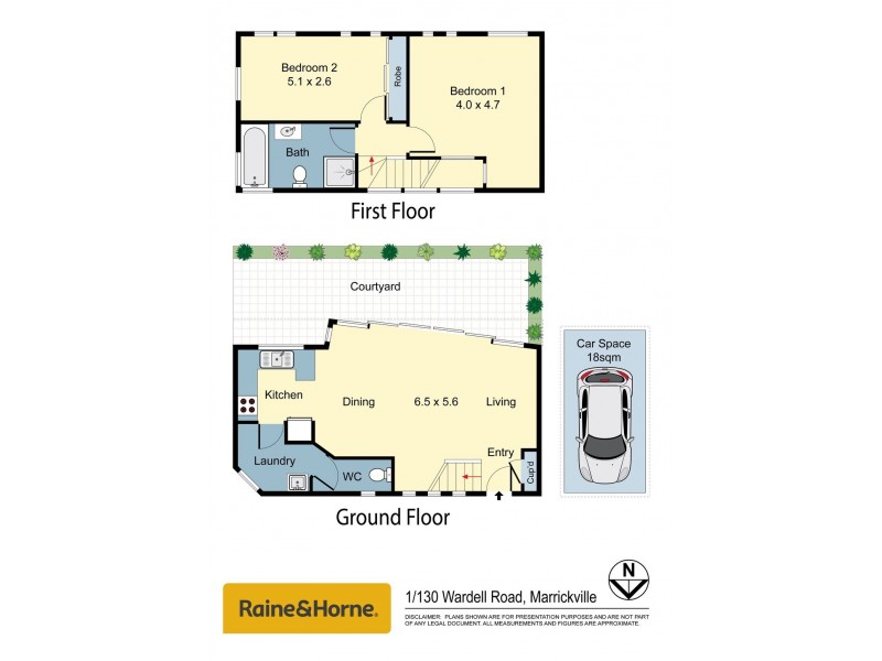 1/130 Wardell Road, Marrickville NSW 2204 Floorplan