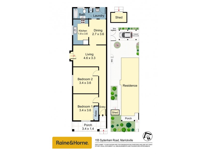 155 Sydenham Road, Marrickville NSW 2204 Floorplan
