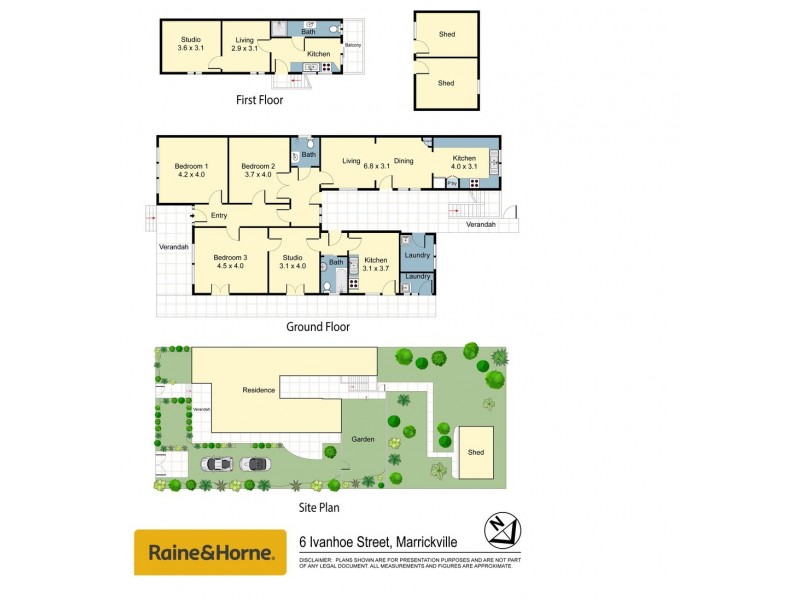6 Ivanhoe Street, Marrickville NSW 2204 Floorplan