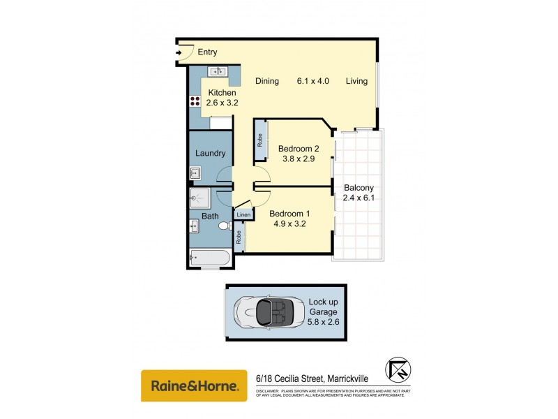 6/18 Cecilia Street, Marrickville NSW 2204 Floorplan