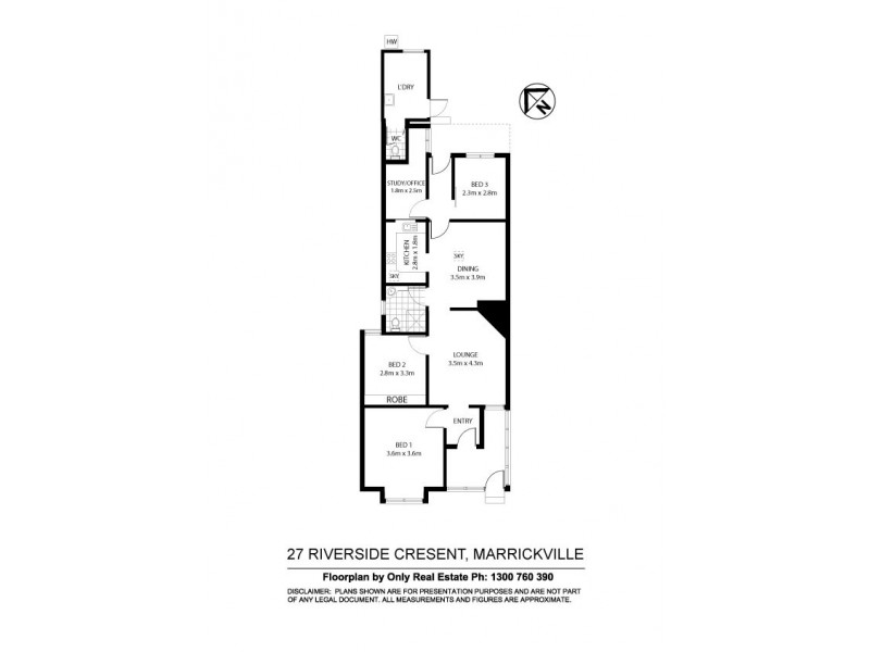27 Riverside Cres, Marrickville NSW 2204