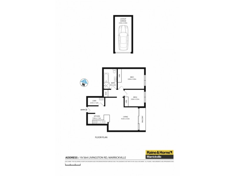 19/364 Livingstone Road, Marrickville NSW 2204 Floorplan