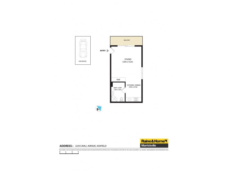 22/8 Cavill Ave, Ashfield NSW 2131